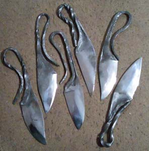 Blacksmith knives